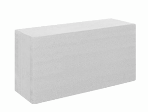 Блок газобетонний, перегородковий, 600х200х100 мм, D500, гладкий, 1м³